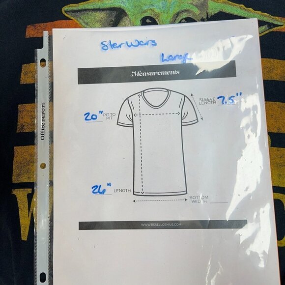 Men's Star Wars Mad Engine The Child Wanted T-shirt.  Size Large - Picture 4 of 4